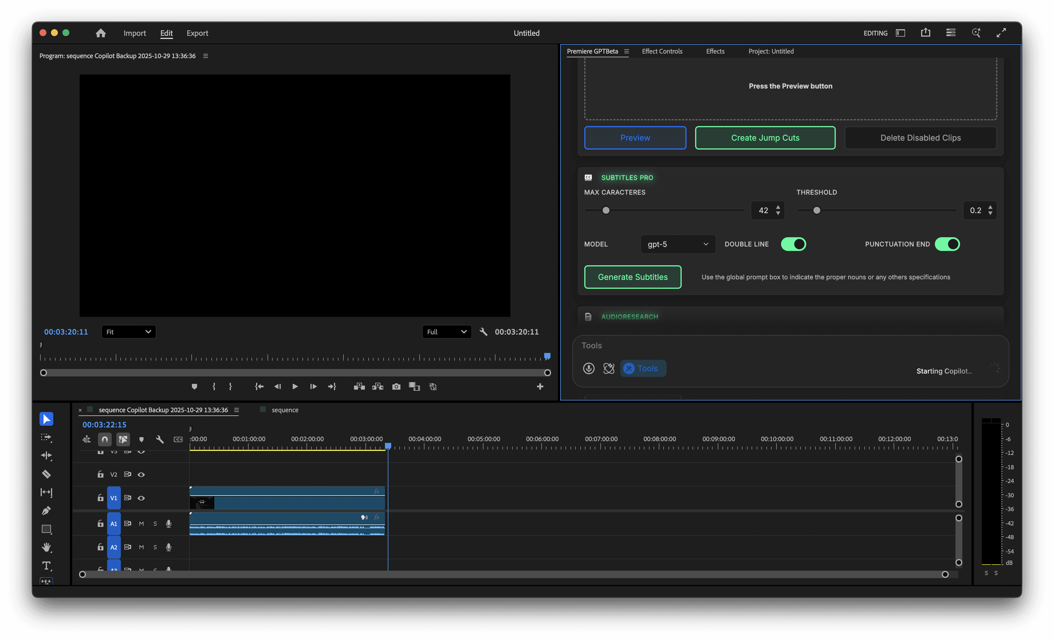 Premiere Pro Automatic Subtitles: The Whisper AI Tool 200x Faster Than Adobe