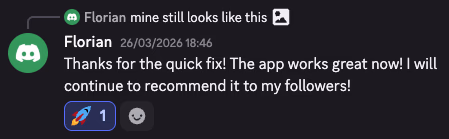 PremiereCopilot user testimonial from the Discord community