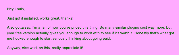 PremiereCopilot user testimonial from the Discord community